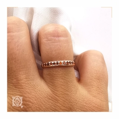 Anillo Medio Sinfin de Oro - tienda online