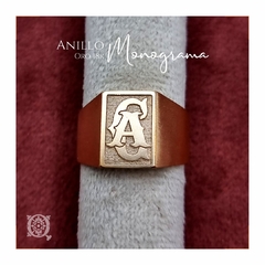 Anillo Monograma