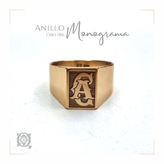 Anillo Monograma - comprar online