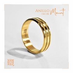 anillo  oro