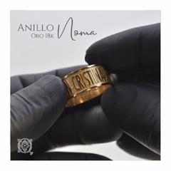Anillo Noma en relieve en internet