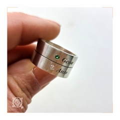 Anillo Nombres doble - comprar online