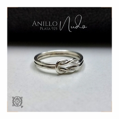 Anillo Nudo en plata