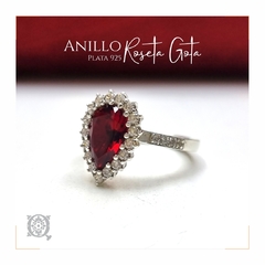 Anillo Roseta Gota en internet