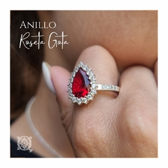 Anillo Roseta Gota - comprar online