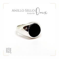 anillo plata