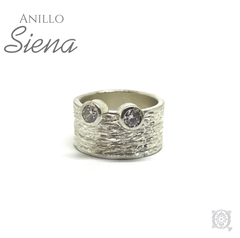 anillo plata