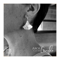 Aros Gingko - Quimbaya Orfebrería 