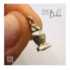 Dije Buho de oro