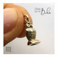 Dije Buho de oro - comprar online