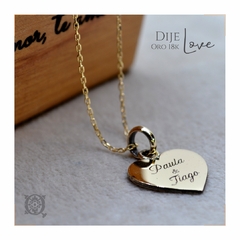 Dije Love de Oro - comprar online