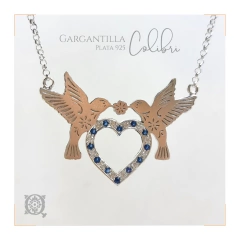 Gargantilla Colibri con cubics en internet