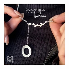 Gargantilla Isadora en plata