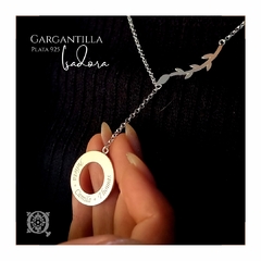 Gargantilla Isadora en plata en internet