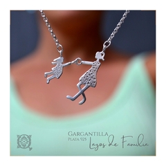 Gargantilla Lazos de Familia Niña