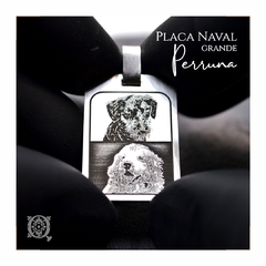 Placa Naval Perruna grande - comprar online