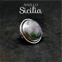 anillo plata