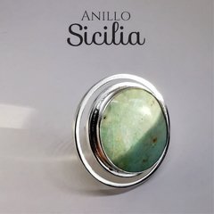 anillo plata