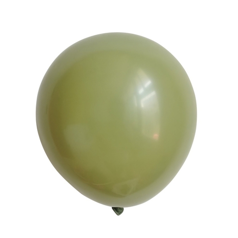 GLOBOS COLOR VERDE OLIVA x10 - comprar online