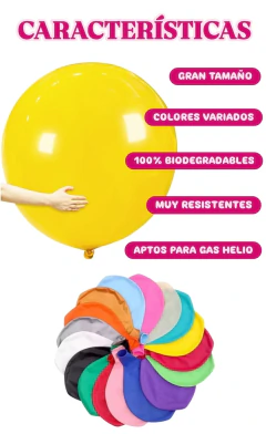 PIÑATA COLOR AMARILLA 18 pulgadas x2 - comprar online