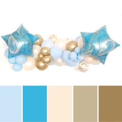 COMBO GUIRNALDA "Baby Blue" - comprar online