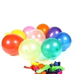 GLOBOS MULTICOLORES 5 PULGADAS x25 - comprar online