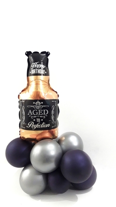 GLOBO BOTELLA WHISKY 40cm - comprar online