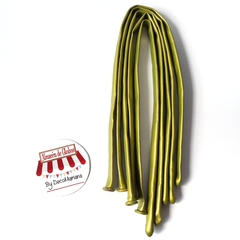 GLOBOS CROMADOS GLOBOLOGÍA VERDE LIMA x5 - comprar online