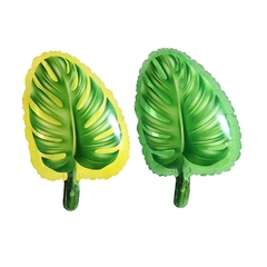 GLOBOS HOJAS TROPICALES x2 en internet