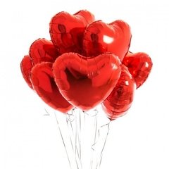 GLOBO CORAZÓN ROJO 45cm - Almacén de Globos