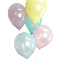 GLOBOS PERLADOS 12 PULGADAS x10 - comprar online