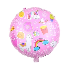 GLOBO STICKERS BUENA ONDA ROSA - comprar online