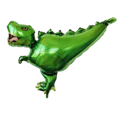 GLOBO DINOSAURIO VERDE 40cm - comprar online
