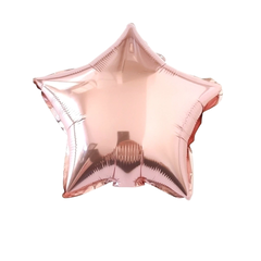 GLOBO ESTRELLA ROSE GOLD 23cm - comprar online