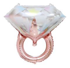 GLOBO ANILLO ROSE GOLD 40cm