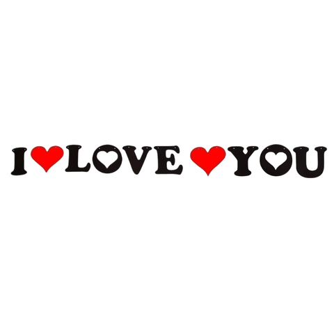 BANDERINES I LOVE YOU