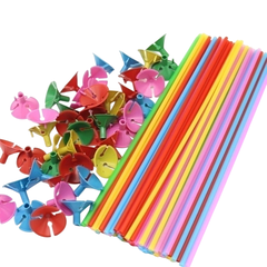 PORTAGLOBOS MULTICOLORES x25