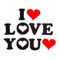 BANDERINES I LOVE YOU - comprar online