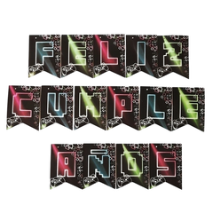 CARTEL BANDERINES GAMER - comprar online