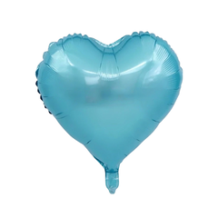 GLOBO CORAZÓN CELESTE 45cm - comprar online