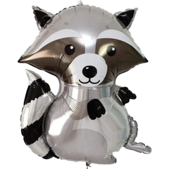 GLOBO MAPACHE METALIZADO 65cm - comprar online