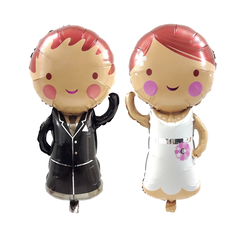 GLOBOS PAREJA CASAMIENTO 80cm - comprar online