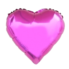 GLOBO CORAZÓN FUCSIA 45cm