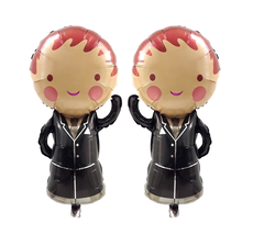 GLOBOS PAREJA CASAMIENTO 80cm - tienda online