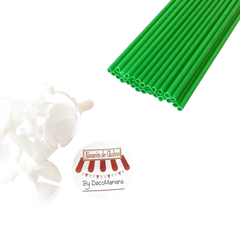 PORTAGLOBOS VERDE x25
