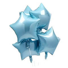 PACK x5 ESTRELLAS CELESTES 45cm