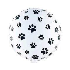 GLOBO HUELLAS REDONDO 45cm - comprar online