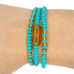 Pulseira Guia de Proteção Orixá LogunEdé - comprar online