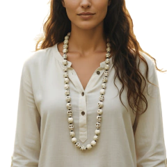 Colar Caveira Unissex Proteção e Estilo Místico Boho Chic