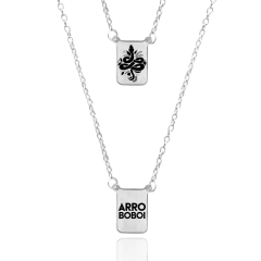 Escapulário Orixá Oxumarê Serpente Sagrada do Arco Íris